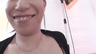 Superb 18 year old dark hair loving a Cutie and steamy solo