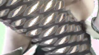 young & chubby gets her twat licked by 2 milfs