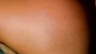 her brown skin shines so pretty, it makes me brutally turned on to pounded her skinny body