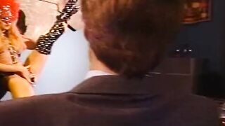Priest breaks his vows and sticks his penis into the forbidden twat of a domina