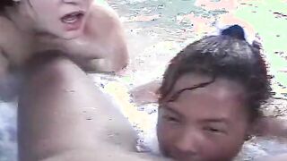 soak whirlpool party nude and lusty on fucking