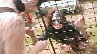Dick hungry blonde gets banged! inside the butt outdoor
