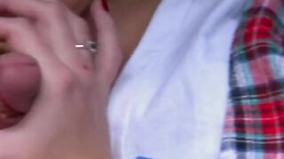 Aroused blonde school girl wants to boned everywhere