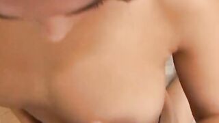 Jennifer is a freaky dark hair who makes her vulgar GF cum