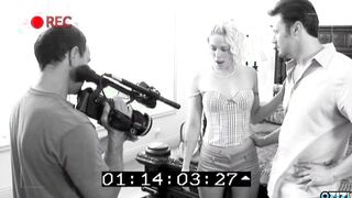 This blonde mom likes hard sex so she lets the dude pounded her really rough