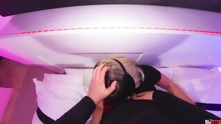 Blonde Huge Butt Long Melons mom Stepmom Brook Page Sex With Stepson Thinking It's Her Hubby While Blindfolded point of view