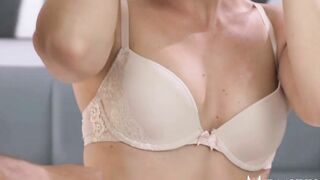 COUGAR Intimate jizzed for dark haired mom