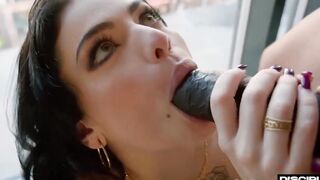huge dunked tattooed french
