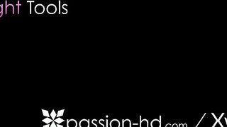 PASSION-HD Growling LARGE Hairy Bush Filled With Thick Dick