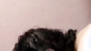 Amateur 3 way sex with a Goddess hoe eager for penis and cum