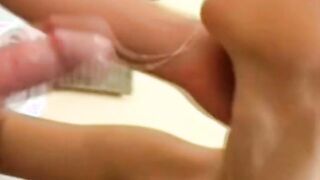 Incredible Sexy Blonde Lover Blows Her Bf Cock And Swallows Cum