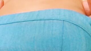 Cutie German sexy loves stuffing her glass toy in her cunt