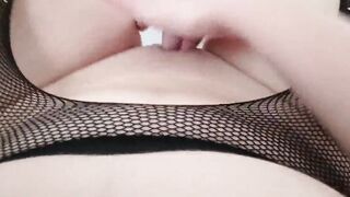 Soak snatch close-up cum - DepravedMinx