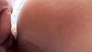 Italian old with unshaved snatch loves anal sex and cum