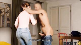 DEBT4k. Need for money causes pure women to have sex with moneylender