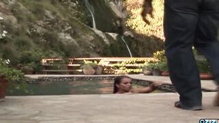 Her tight snatch is squeaking as the blonde is rides a penis inside an interracial