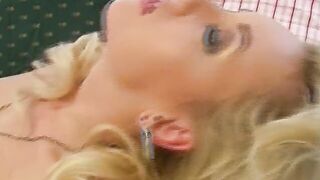 Adorable German 18 yo Relaxing her bald and tight cunt