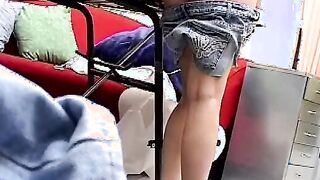 Hoe getting screwed by her hubby when he gets back from