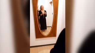 Selena's teasing and sex into peignoir two