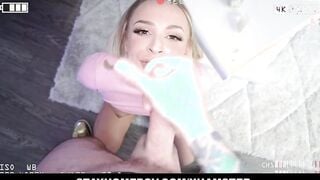 Bored Thot Emma Hix Sucks Bf's Hard Penis