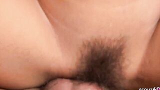 Soap Strokes and Cummed Three-Way for Slender Japanese Eighteen