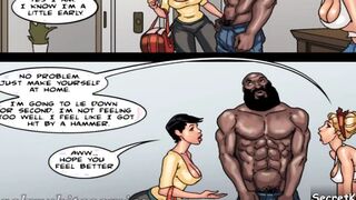 Art Class season #2 ep#2 - Hammer Timer Hard Interracial big black dick Banged! Hentai Comic xxx