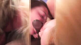 2 young friends do amateur casting and fucked a huge african cock. He jizzes into the