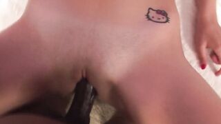 20 year mature 18 year old fucks a huge african cock for the first time inside fake casting.