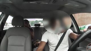 Professional Moe auditions Uber passenger for porn shoot