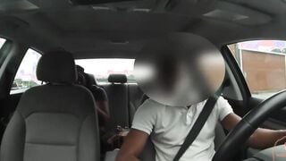 Professional Moe auditions Uber passenger for porn shoot
