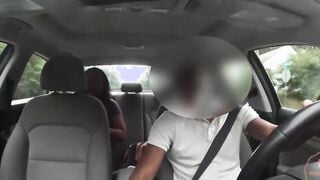 Professional Moe auditions Uber passenger for porn shoot