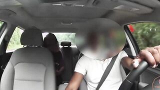Professional Moe auditions Uber passenger for porn shoot
