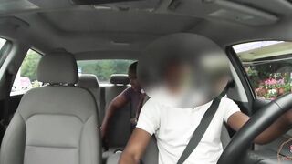 Professional Moe auditions Uber passenger for porn shoot