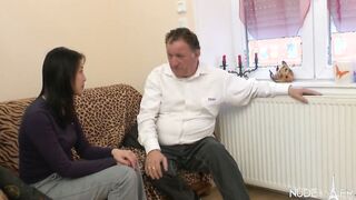 Bae french eastern skank gets her butt banged for a casting couch