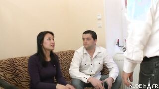 Bae french eastern skank gets her butt banged for a casting couch