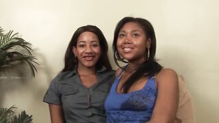 Dyke sex with big vibrator. 2 young african female friends make sex tape of amateur sex