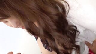 Sneaking inside front of her friends and inserting her cock inside front of them! Sex while