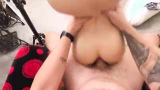 TANTALY gave me ANAL sex! REAL 3SOME! FFM