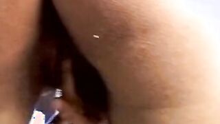 Naomi too alone masturbates inside a pleasant way with enjoyment