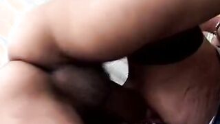 Italian housewife gets butt banged! on the coffee table