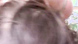 Exhibitionist lovers recorded on camera having sex