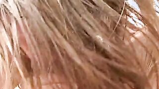 Exhibitionist lovers recorded on camera having sex