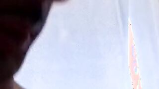 Sicilian housewife into the toilet make a fellatio