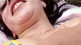 An excellent nailed inside nature makes Michela's nympho happy
