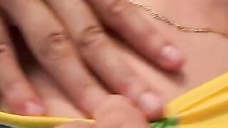 An excellent nailed inside nature makes Michela's nympho happy