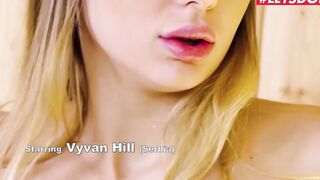 #LETSDOEIT - (Vyvan Hill & Michael Fly) Gigantic Booty Serbian cunt with mouth Tries