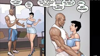 Slutty S2 Ep. 6 - Weekend Getaway with a Huge Ebony Dick - Cheating Ex-Wife