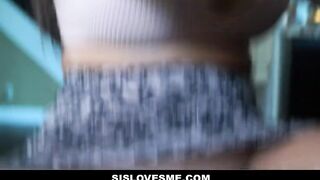 Bored Hoe Kiki Klout Getting Covered In Big StepBrother's Hot