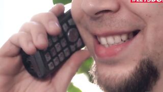 LETSDOEIT - (Ginebra Bellucci & Darrell Deeps) Spanish teenagers Yo Getting huge ebony penis From