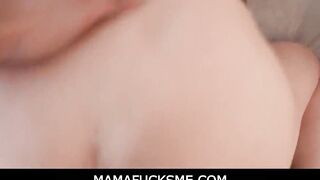 MamaFucksMe - Manipulating MILF wants her stepson to strokve her jugs